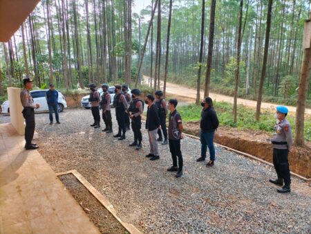 Guna Cegah Gangguan Kamtibmas Satgas Ops Nusantara Polda Kaltim Laksanakan Pengamanan di KIPP