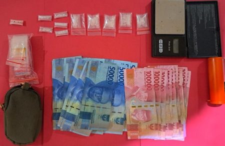 Temukan 11,11 Gram Sabu, Polsek Marangkayu Berhasil Amankan Kurir dan Pengedar Sabu di Santan Tengah