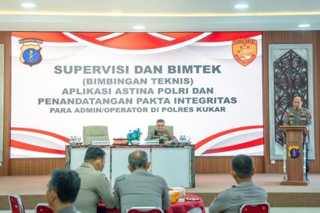 Wujudkan Penguatan Administrasi Digital Polri, Polres Kukar Gelar Bimtek Astina
