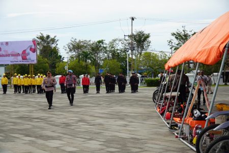 Pimpin Apel Kesiapsiagaan, Kapolres Paser Tegaskan Sinergi dan Kesiapan Hadapi Ancaman Bencana Hidrometeorologi