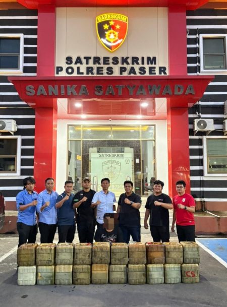 Unit Tipiter Polres Paser Bongkar Praktik Ilegal Penyalahgunaan BBM Bersubsidi di Long Ikis