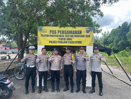 Ops.Lilin Mahakam 2025, Polres PPU Intensifkan Pengamanan Pastikan Libur Akhir Tahun Aman dan Nyaman