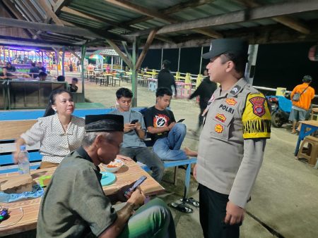 Hadirkan Rasa Aman, Polsek Anggana Intensifkan Patroli Malam Hari di Sejumlah Titik Rawan