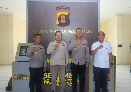 Perkuat Sinergi Kamtibmas, Polres PPU Terima Kunjungan Silaturahmi Pemuda Muhammadiyah Kaltim