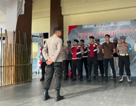 Pastikan Berjalan Aman dan Lancar, Polres Paser Siagakan Personel di Kideco Student Fest 2026