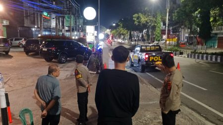 Antisipasi Gangguan Kamtibmas, SPKT Polda Kaltim Laksanakan Patroli Dialogis di Hotel Seven Six Balikpapan