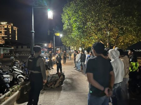 Antisipasi Gangguan Kamtibmas serta Cegah Adanya Balap Liar, Tim Raimas Polres Berau Intensifkan Patroli Malam