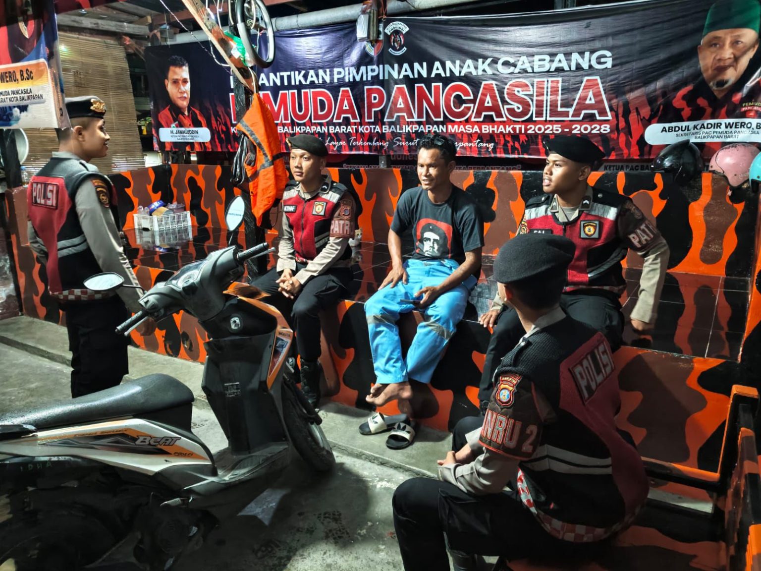 Dit Samapta Polda Kaltim Laksanakan Patroli Sambang Dialogis Tokoh dan Komunitas di Kota Balikpapan