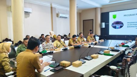 Sat Binmas Polres Berau Hadiri Rakor Persiapan Pembentukan Paskibraka Kabupaten Berau 2026