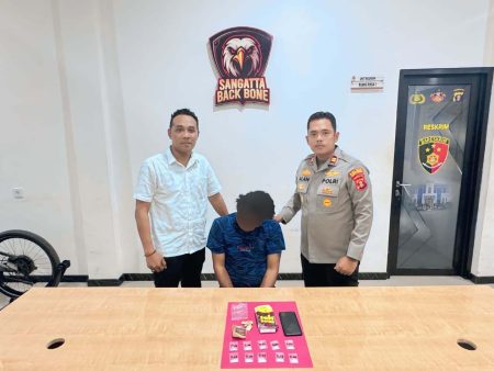 Polsek Sangatta Utara Gagalkan Peredaran Narkotika, Seorang Pria Diamankan Bersama Sabu