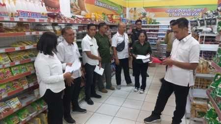 Pastikan Ketersediaan dan Harga Terkendali, Satgas Pangan Polres Kubar Lakukan Monitoring Sembako