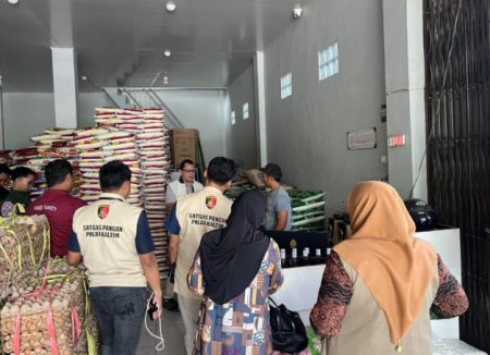 Polres Paser bersama Satgas Saber Pangan Awasi Harga dan Ketersediaan Bahan Pokok Jelang Ramadan 2026