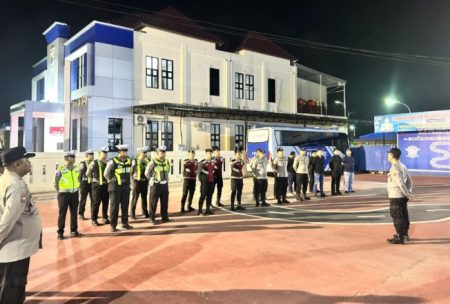 Pastikan Sitkamtibmas Tetap Aman dan Kondusif, Polres Kutim Intensifkan Patroli KRYD pada Malam Hari