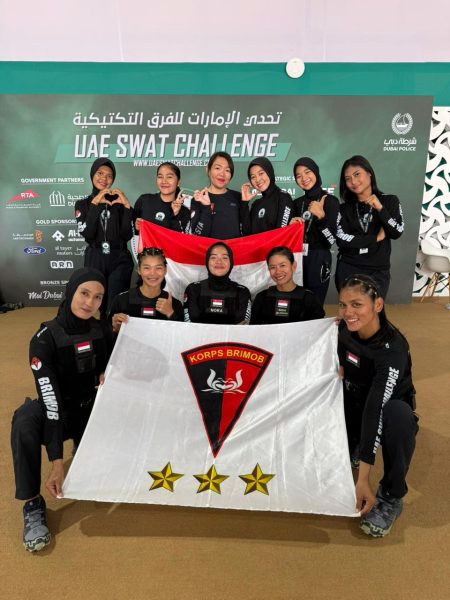 Brimob Polri Kirim Pasukan Terbaik ke UAE SWAT Challenge 2026 di Dubai, Polwan Kaltim Turut Perkuat Kontingen Indonesia